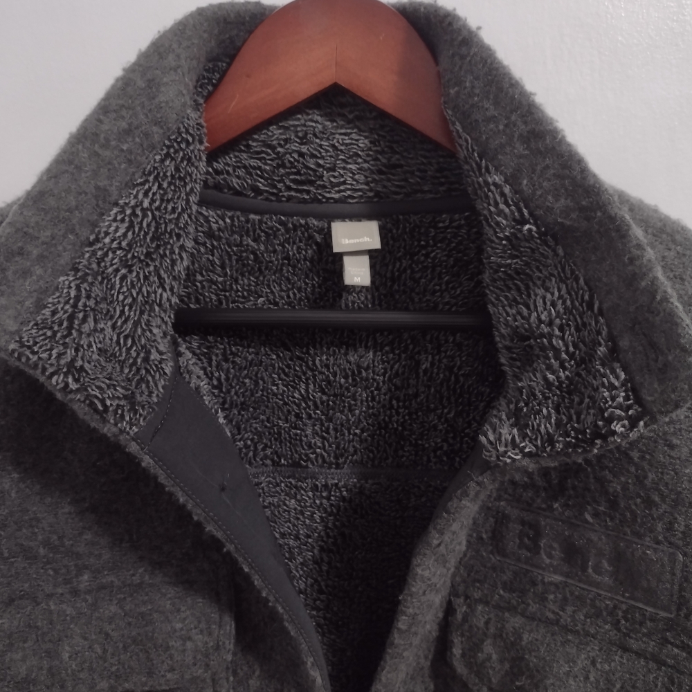 Amazing Gray Sherpa Jacket